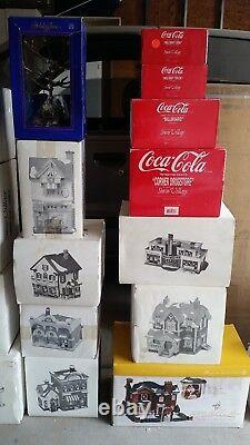 HUGE Department 56 Snow Village Lot! PRICED TO SELL