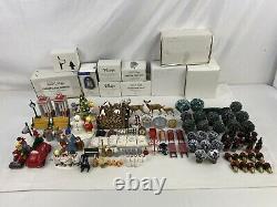 HUGE Lot of 100+ Department 56/Lemax Accessories Figurines Animals Christmas