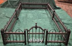 Handmade Amish Mini Decor Fencing withGate Lancaster County PA