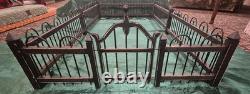 Handmade Amish Mini Decor Fencing withGate Lancaster County PA