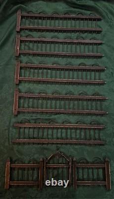 Handmade Amish Mini Decor Fencing withGate Lancaster County PA