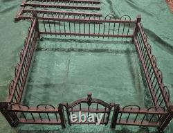 Handmade Amish Mini Decor Fencing withGate Lancaster County PA