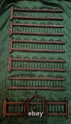 Handmade Amish Mini Decor Fencing withGate Lancaster County PA