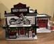 Harley Davidson Motorcycle Shop Department 56 Snow Village