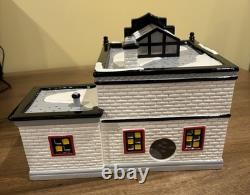 Harley Davidson Motorcycle Shop Department 56 Snow Village