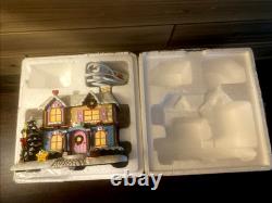 Hawthorne Care Bears Care-A-Lot Christmas Village Lighted Book Shop