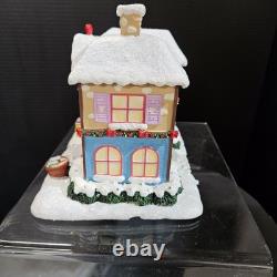 Hawthorne Care Bears Care-A-Lot Christmas Village Lighted Book Shop