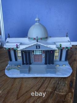 Hawthorne Christmas Village Simpsons Mr Burns Mansion Mint In Box Unused COA