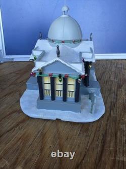 Hawthorne Christmas Village Simpsons Mr Burns Mansion Mint In Box Unused COA