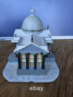 Hawthorne Christmas Village Simpsons Mr Burns Mansion Mint In Box Unused COA