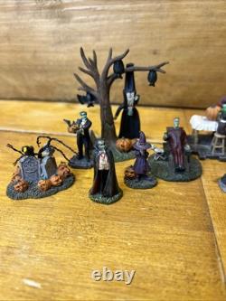 Hawthorne Halloween Village The Munsters Accessory Character Figure Lot Of 19