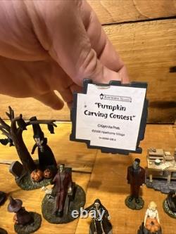 Hawthorne Halloween Village The Munsters Accessory Character Figure Lot Of 19
