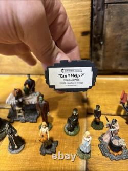 Hawthorne Halloween Village The Munsters Accessory Character Figure Lot Of 19