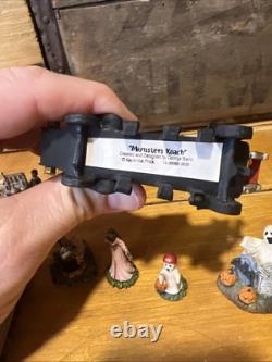 Hawthorne Halloween Village The Munsters Accessory Character Figure Lot Of 19