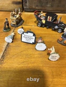 Hawthorne Halloween Village The Munsters Accessory Character Figure Lot Of 19