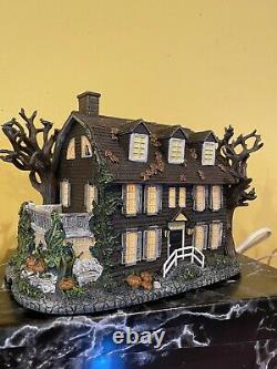 Hawthorne Haunted Village Amityville house with box