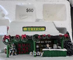 Hawthorne John Deere Christmas Village houses