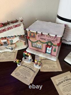 Hawthorne Simpsons Christmas Village Set