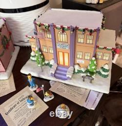 Hawthorne Simpsons Christmas Village Set