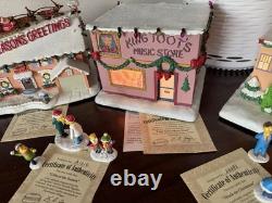 Hawthorne Simpsons Christmas Village Set