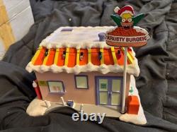 Hawthorne Simpsons Christmas Village Set