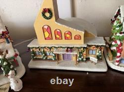 Hawthorne Simpsons Christmas Village Set