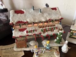 Hawthorne Simpsons Christmas Village Set