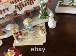 Hawthorne Simpsons Christmas Village Set