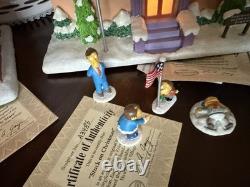 Hawthorne Simpsons Christmas Village Set