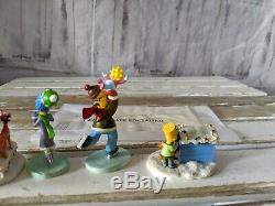 Hawthorne The Simpsons Winters Wonders Figurines Festive Friends Village Decor