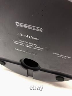 Hawthorne Tim Burton Nightmare Before Christmas Village LIZARD HOUSE SEALED