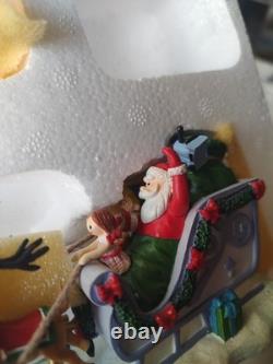 Hawthorne Village 2007 Rudolph Christmas Accessory Santa's Sleigh Up Up and Away