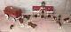Hawthorne Village Budweiser Stable And Coach With Clydesdales Christmas Town