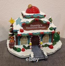 Hawthorne Village Bumbles Ornament Shoppe Shop Rudolphs Christmas Town RARE New