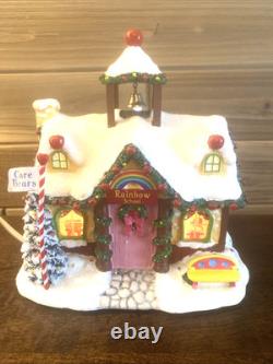 Hawthorne Village Care Bears Care a Lot School Light Up Christmas