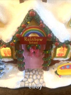 Hawthorne Village Care Bears Care a Lot School Light Up Christmas