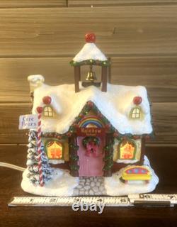 Hawthorne Village Care Bears Care a Lot School Light Up Christmas