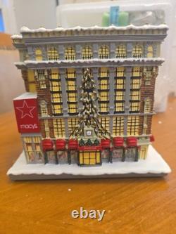 Hawthorne Village Christmas In New York Macys Dept Store MISSING SANTA