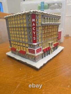 Hawthorne Village Christmas In New York Macys Dept Store MISSING SANTA