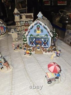 Hawthorne Village-Christmas Town Village Collection. Rudolph Red-Nose edition