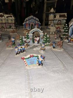 Hawthorne Village-Christmas Town Village Collection. Rudolph Red-Nose edition