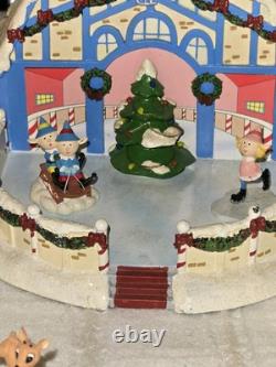 Hawthorne Village-Christmas Town Village Collection. Rudolph Red-Nose edition