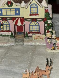 Hawthorne Village-Christmas Town Village Collection. Rudolph Red-Nose edition