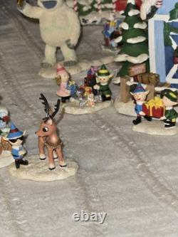 Hawthorne Village-Christmas Town Village Collection. Rudolph Red-Nose edition