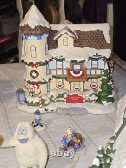 Hawthorne Village-Christmas Town Village Collection. Rudolph Red-Nose edition