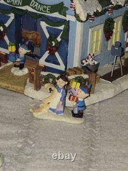 Hawthorne Village-Christmas Town Village Collection. Rudolph Red-Nose edition