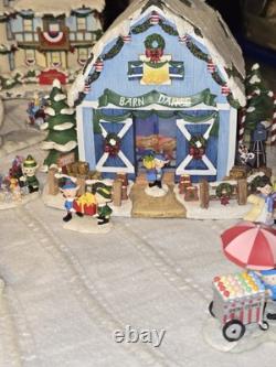 Hawthorne Village-Christmas Town Village Collection. Rudolph Red-Nose edition