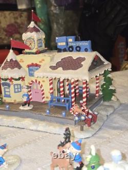 Hawthorne Village-Christmas Town Village Collection. Rudolph Red-Nose edition