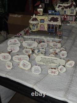 Hawthorne Village-Christmas Town Village Collection. Rudolph Red-Nose edition