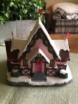 Hawthorne Village Clarice's Holiday Bow Shoppe Rudolph's Christmas Town-RARE